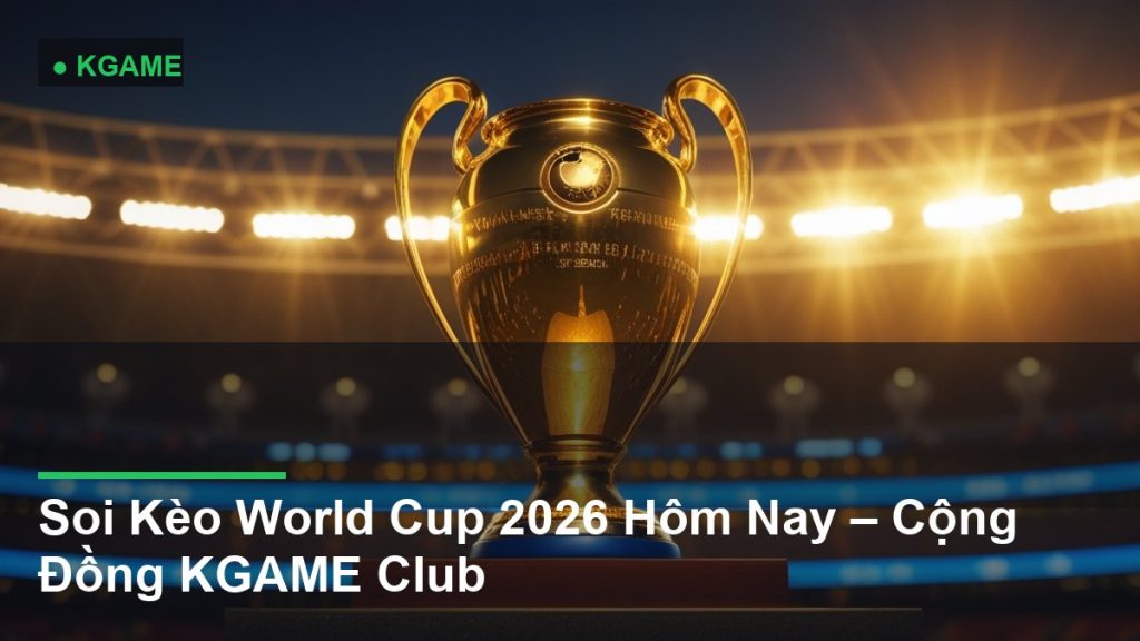 Soi Kèo World Cup 2026 Hôm Nay – Cộng Đồng KGAME Club